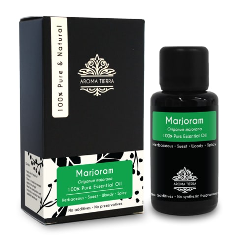 Buy Aroma Tierra - Marjoram Essential Oil (Sweet) - Aroma Tierra