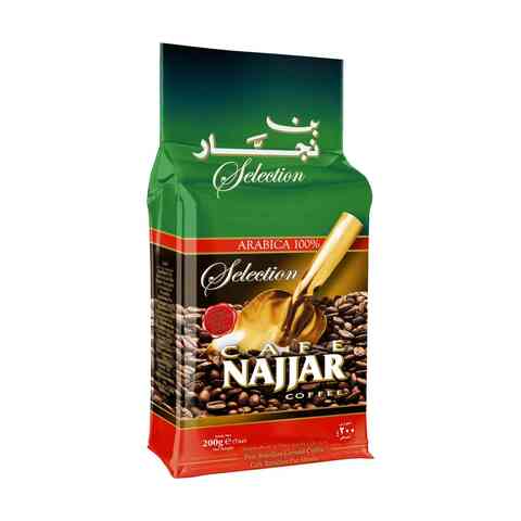 Cafe Najjar Pure Brazilian Ground Coffee With Cardamom 200g