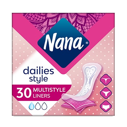 Buy Nana Dailies Style Multistyle Pantyliners 30 Pieces Online