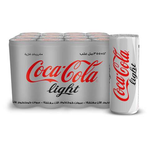 Silicon Mikroprocessor Bør Buy Coca-Cola Light 355ml &times;12 can Online - Shop Beverages on  Carrefour Saudi Arabia