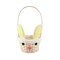 Easter Bamboo Bunny Basket 23cm Assorted