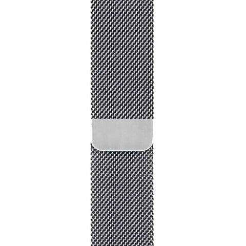 Apple Watch Series 6 GPS + Cellular 44 mm Silver Stainless Steel Case With Silver Milanese Loop