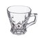 Alhoora Set of 6 glass Crystal tea and Coffee Cup