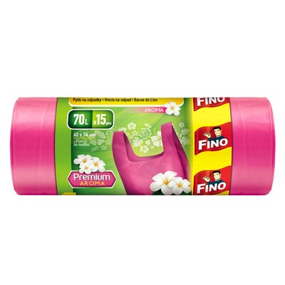 FINO Trash bags Green Life Easy pack 27 μm - 60 l (18 pcs)