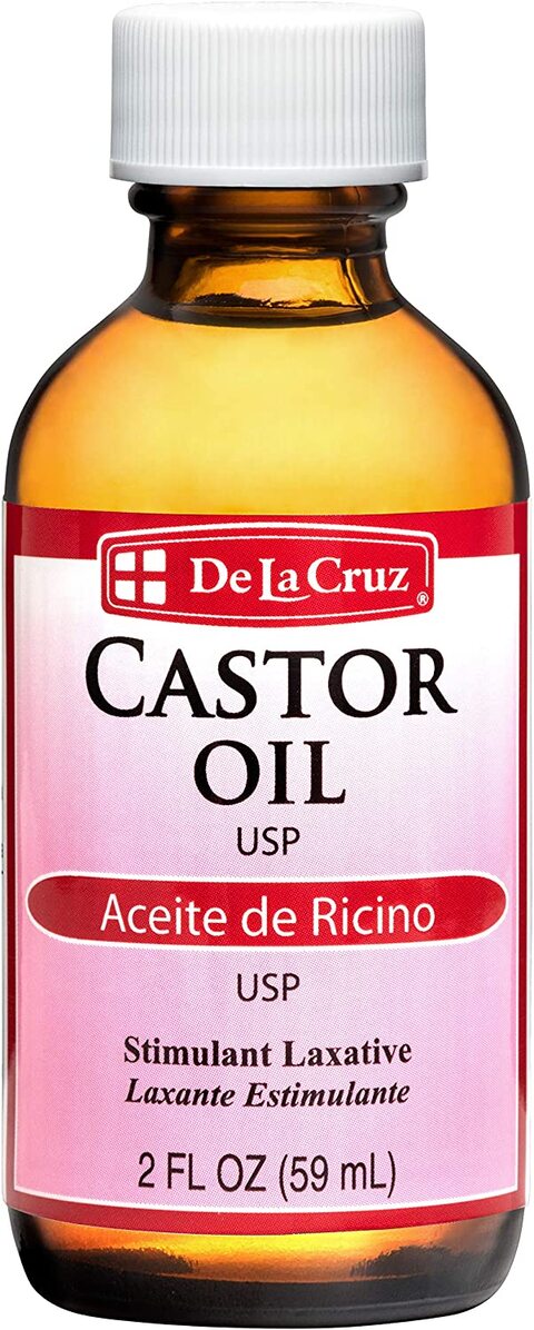 De La Cruz Pure Castor Oil, Expeller-Pressed, Non-Gmo, Usp Grade, 2 Fl Oz (1)