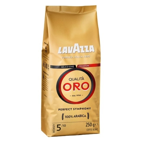 اشتري لافازا كواليتا أورو حبوب القهوة 250 غرام في الامارات