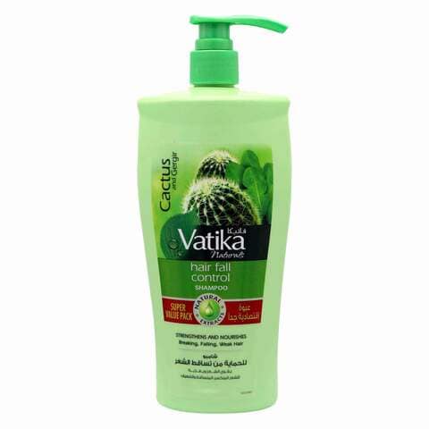 Buy Vatika Shampoo Hair Fall Control Cactus And Gergir 1000 Ml Online -  Shop Beauty & Personal Care on Carrefour Jordan