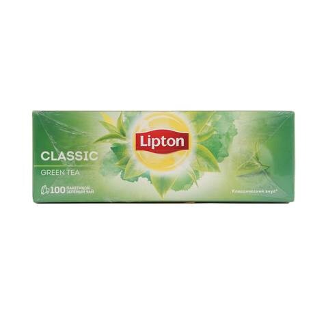 Lipton Classic Green Tea 100 Tea Bags