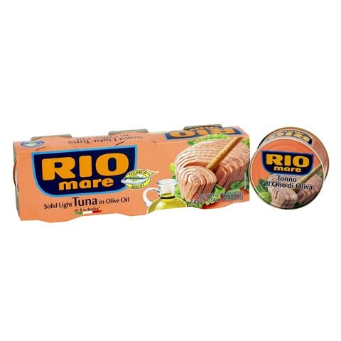 Rio Mare Light Meat Tuna In Olive Oil 80g Pack of 3