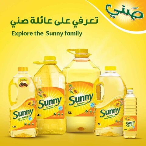 Sunny Sun Active Blended Vegetable Oil 1.5L