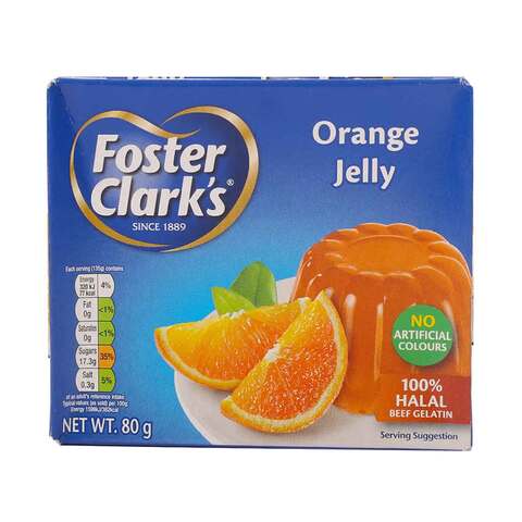 فوستر كلارك تحلية هلامية بالبرتقال 80 غرام