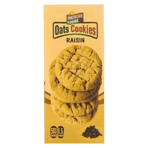 American Kuisine Raisin Oats Cookies 176 gr