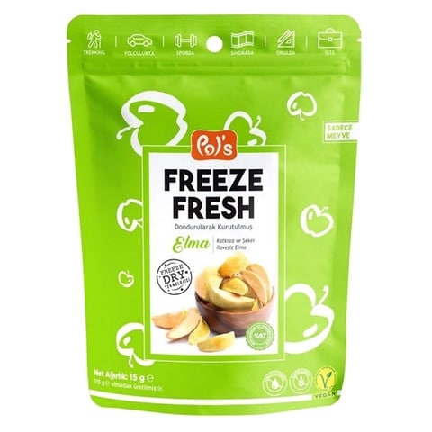 Pols Freeze Fresh Dried Apple 15g