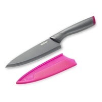 Tefal Fresh Kitchen Chef&#39;s Knife Grey And Pink 20cm