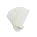 اشتري VANTOBEST 100Pcs White Disposable Professional Depilatory Paper Non-woven Hair Removal Wax Strip Body Facial Leg Underarm Depilatory Epilator Beauty Tool Accessory for Women Men في الامارات