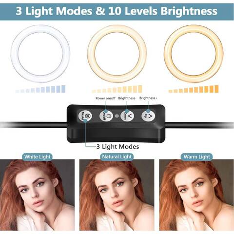 Ring light best sale video camera