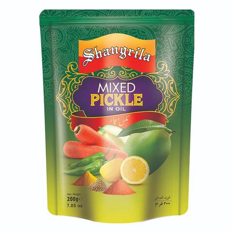 Shangrila Mixed Pickle In Oil 200 gr
