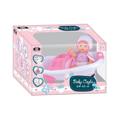 Power Joy Baby Cayla Bath Tube Set Multicolour 36cm