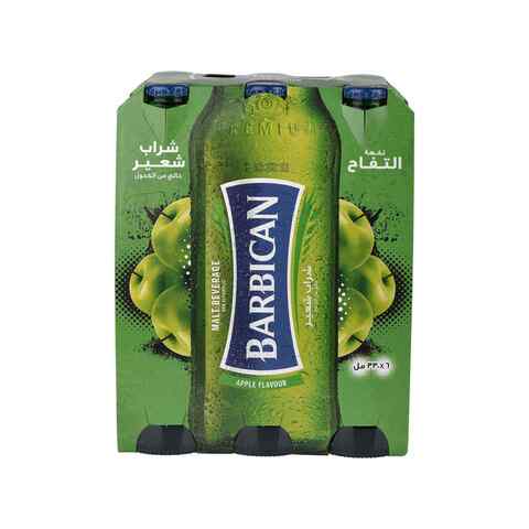 Barbican Apple Flavoured Non-Alcoholic Malt Beverage 330ml Pack of 6