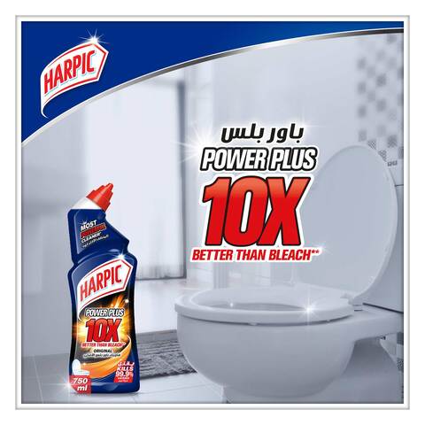 Harpic Original Power Plus 10X Most Powerful Toilet Cleaner, 750ml
