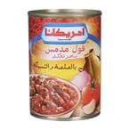 Buy Americana Fava Beans with Tomato Sauce - 400 gm in Egypt