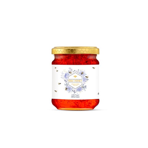 Raw Honey &amp; Saffron 250g