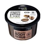 Buy Organic Shop Organic Belgian Chocolate And Sugar Body Scrub Brown 250ml in UAE