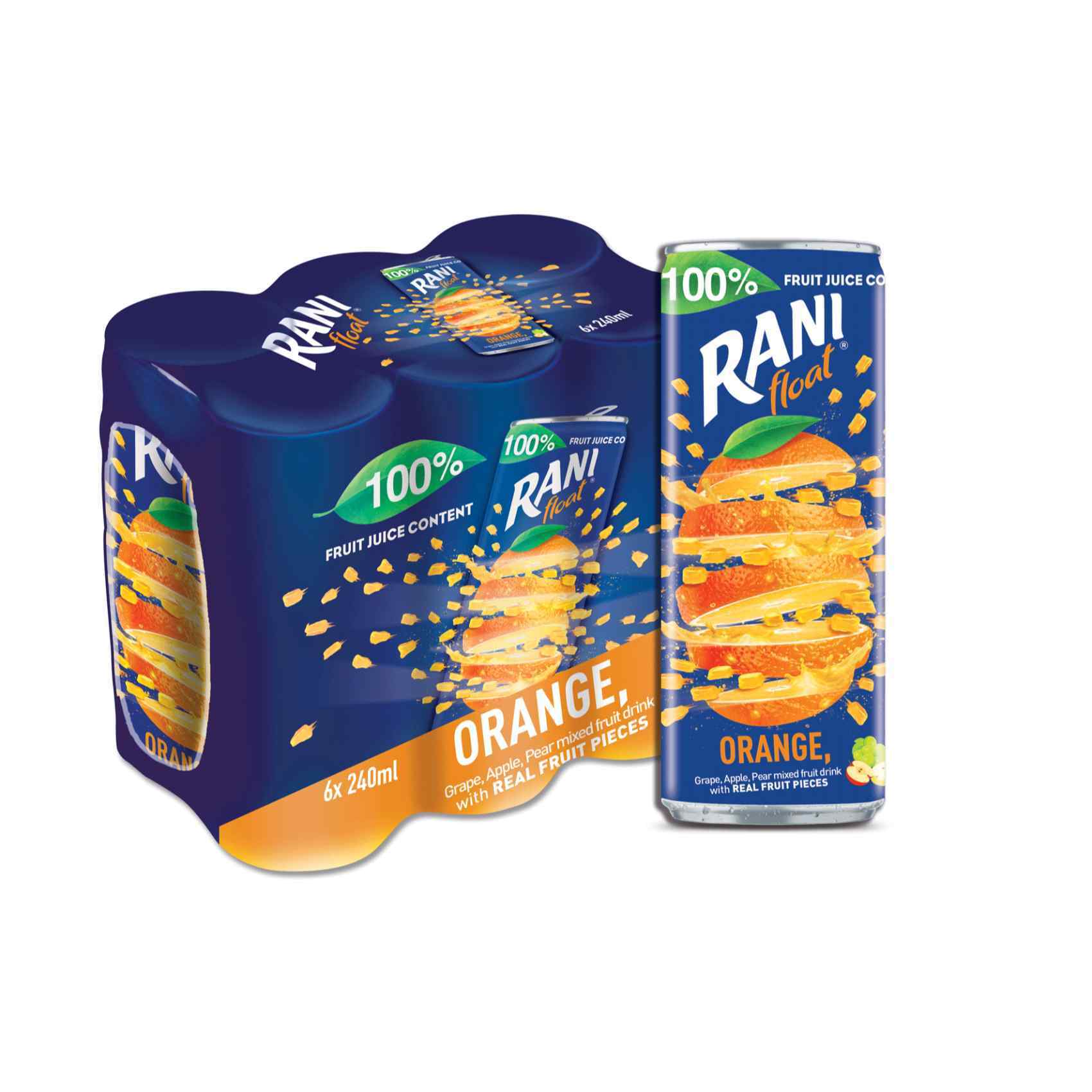 Buy Rani Float Mango Juice 240ml Pack of 6 Online Shop Beverages