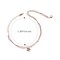 Aiwanto Anklet Rose Gold Ankle Chain
