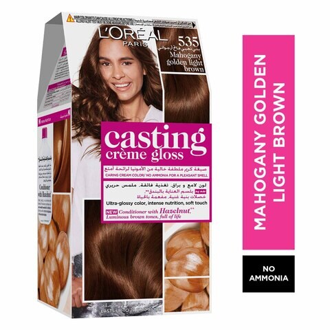 L&rsquo;Or&eacute;al Paris Casting Creme Gloss Hair Colour 535 Chocolate