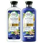 اشتري Herbal Essences bio:renew Purify Micellar Water  Blue Ginger Shampoo 400ml + Conditioner 400ml في الامارات