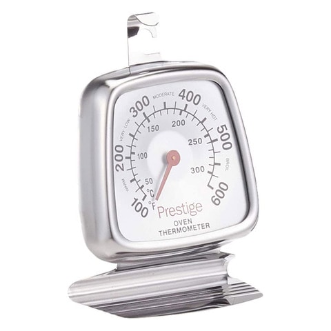 Prestige Stainless Steel Oven Thermometer PR162 Silver