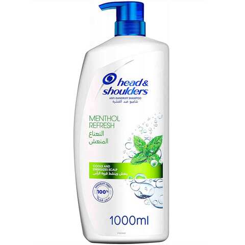 Head &amp; Shoulders Shampoo Anti-Dandruff Menthol Refresh 1000 Ml