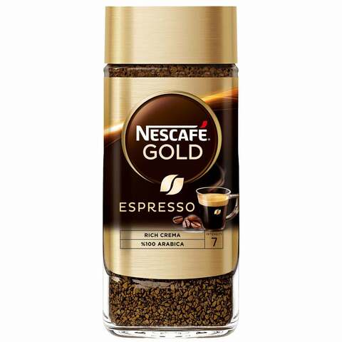 Nescafe Gold Espresso Soluble Coffee 100g