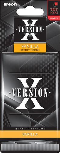 Areon Air Freshener X Version Vanilla Cardbaord