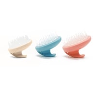 Set Of 3 Hair Scalp Massager Brush Non Slip With Silicon Material Scrubber Dandruff Scalp Exfoliator For All Types Of Hairs For Men And Women