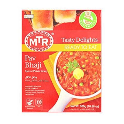 MTR Tasty Delights Spiced Potato Gravy Pav Bhaji 300g