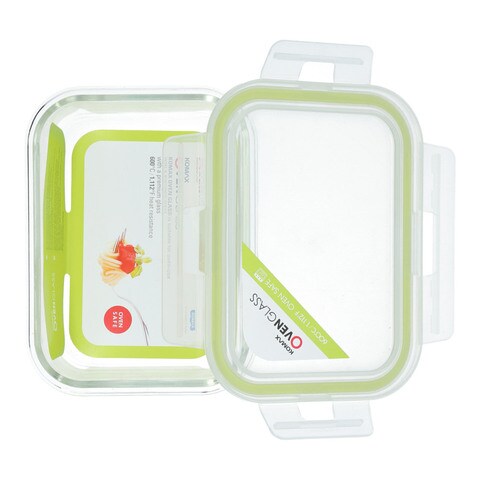 Komax Oven Glass Food Container 1040ml