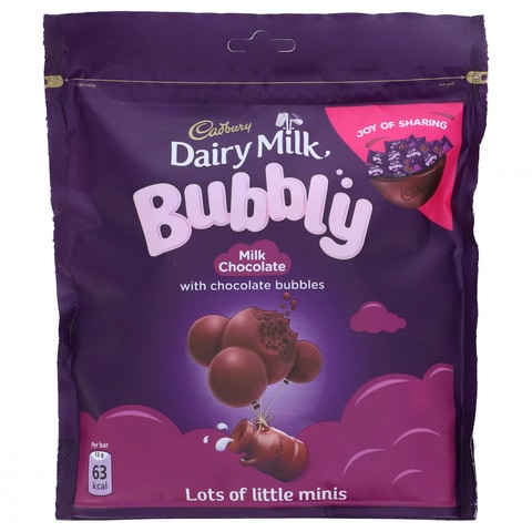 Cadbury Dairy Milk Bubbly Milk Chocolate 204 gr