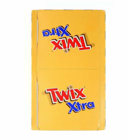 Twix Xtra Chocolate Bar 75g Pack of 30