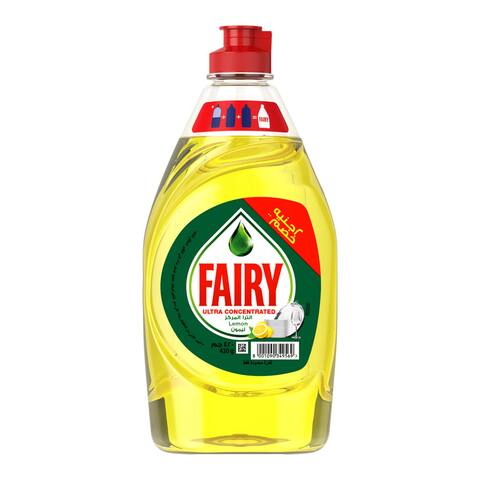Fairy Dishwashing Liquid - Lemon Scent - 420 gram