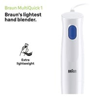 Braun MultiQuick 1 Hand Blender MQ10.001P White 450W