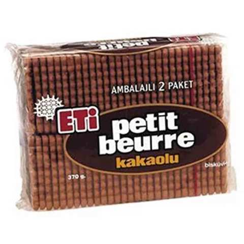 ETi Petit Beurre Biscuits Chocolate 370 Gram