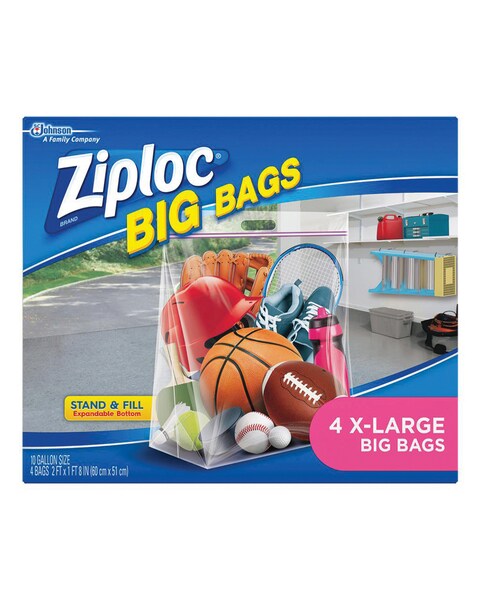 Big ziploc bag discount for luggage packing