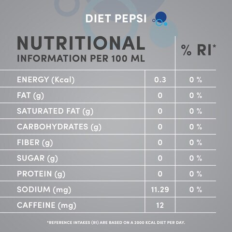 Diet Pepsi  Carbonated Soft Drink  Cans  155ml
