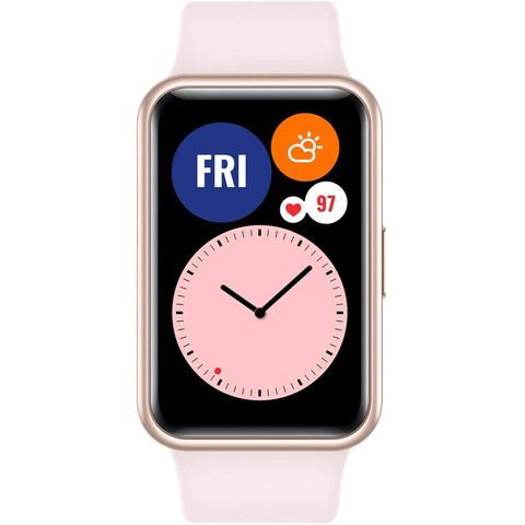 Huawel Smartwatch With Slim Metal Body 1.64 Vivid AMOLED Display Quick-Workout Animation Pink