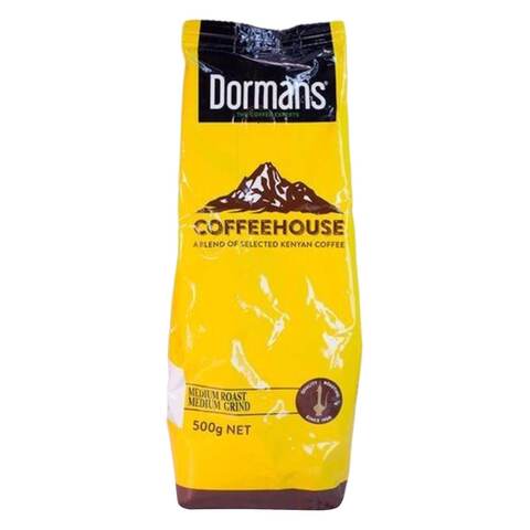 Dormans Coffeehouse Medium Roast Medium Grind Coffee 500g