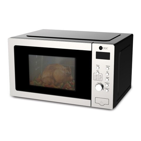 AFRA Microwave Oven With Digital Control, 30L,1200W - Multiple Power Levels, Compact Design With Oven Grill And Quick Defrost Feature, ROHS, And CB Certified, AF-3012MWSL, With 2 Years Warranty