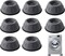 Sky-Touch 8Pcs Anti Vibration Pads For Washing Machine Stand To Prevent Shifting, Shaking, And Walking For Home Use, Shock And Noise Cancellation For Washer And Dryer