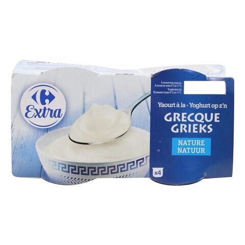 Carrefour Greek Yoghurt 150gx4